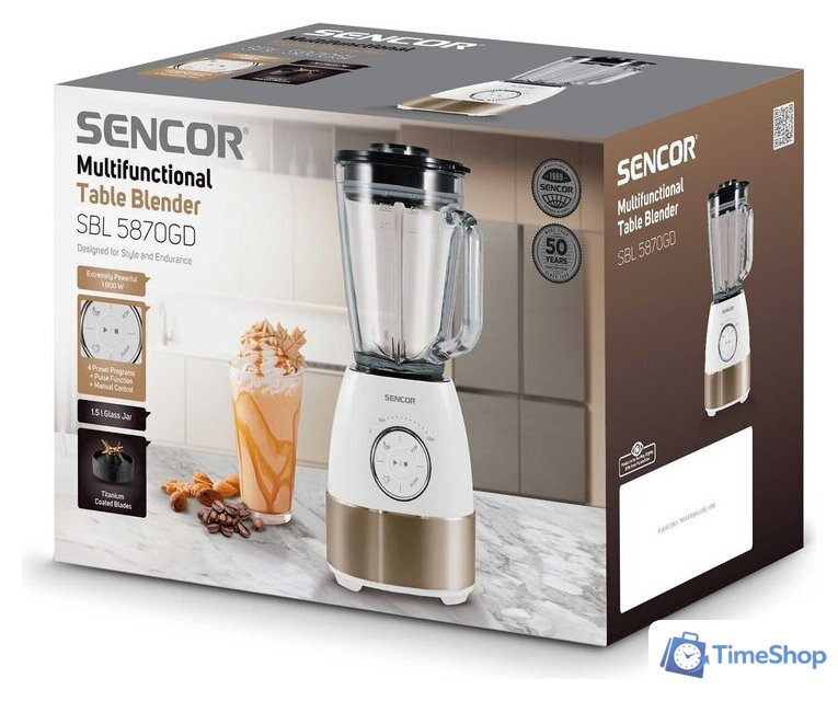 Стационарный блендер Sencor SBL 5870GD - Изображение №14 — Интернет-магазин Time-Shop
