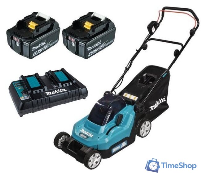 Газонокосилка Makita DLM382PM2 (с 2-мя АКБ) - Изображение №1 — Интернет-магазин Time-Shop
