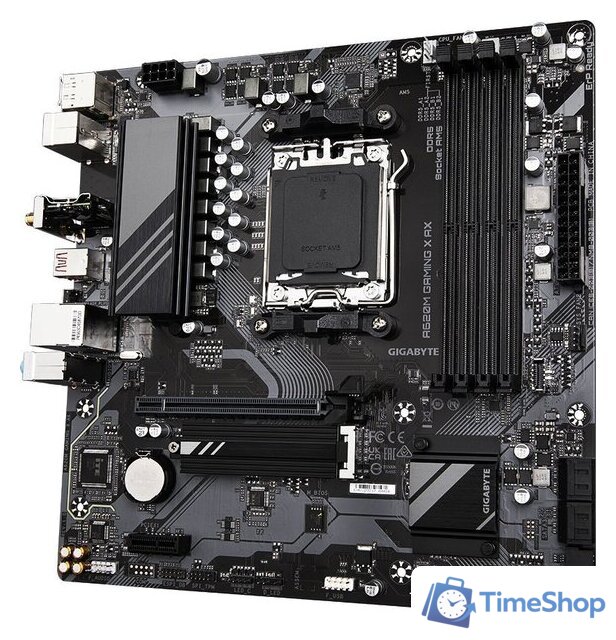Материнская плата Gigabyte A620M Gaming X AX (rev. 1.0) - Изображение №3 — Интернет-магазин Time-Shop