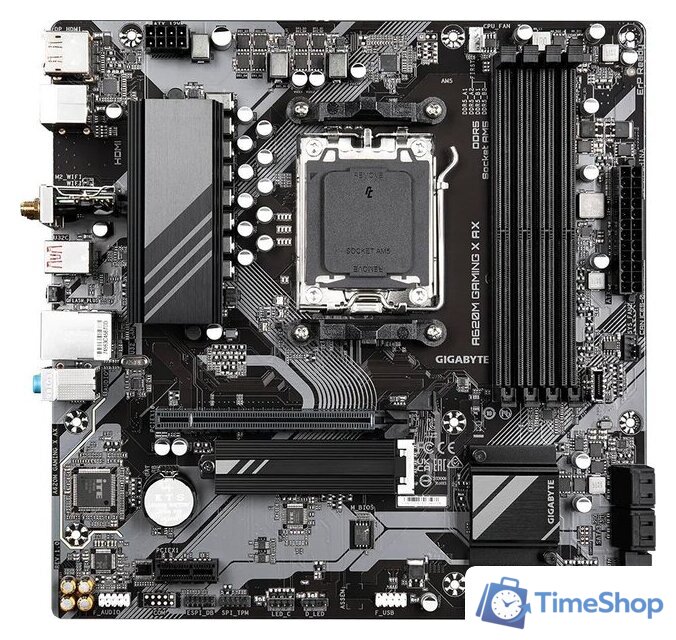 Материнская плата Gigabyte A620M Gaming X AX (rev. 1.0) - Изображение №1 — Интернет-магазин Time-Shop