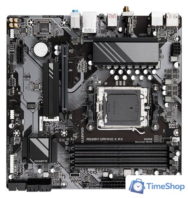 Материнская плата Gigabyte A620M Gaming X AX (rev. 1.0) - Изображение №4 — Интернет-магазин Time-Shop