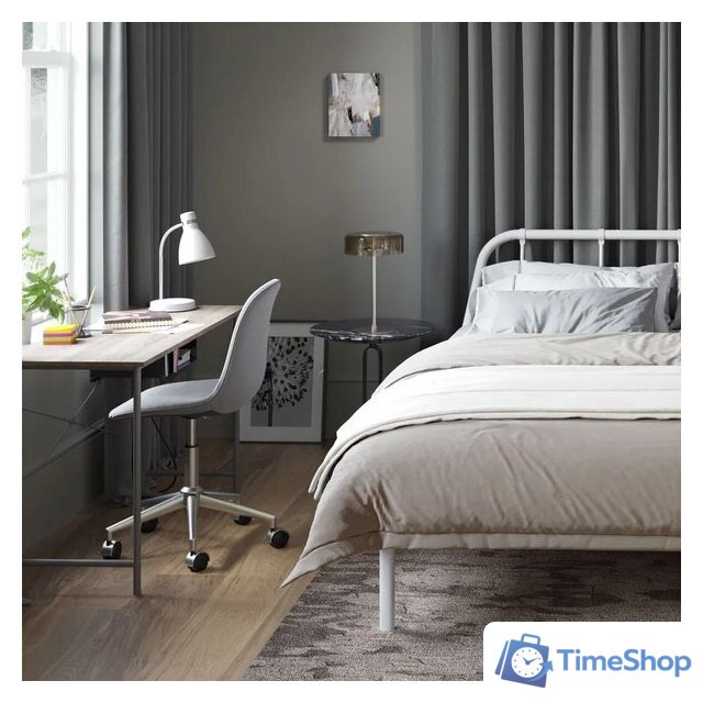 Кровать Домаклево Мира 120x200 (белый) - Изображение №6 — Интернет-магазин Time-Shop