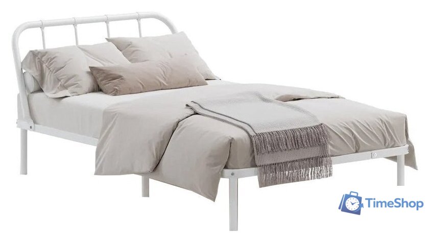 Кровать Домаклево Мира 120x200 (белый) - Изображение №1 — Интернет-магазин Time-Shop