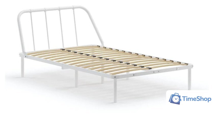 Кровать Домаклево Мира 120x200 (белый) - Изображение №3 — Интернет-магазин Time-Shop