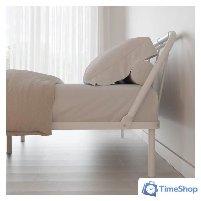 Кровать Домаклево Мира 120x200 (белый) - Изображение №5 — Интернет-магазин Time-Shop