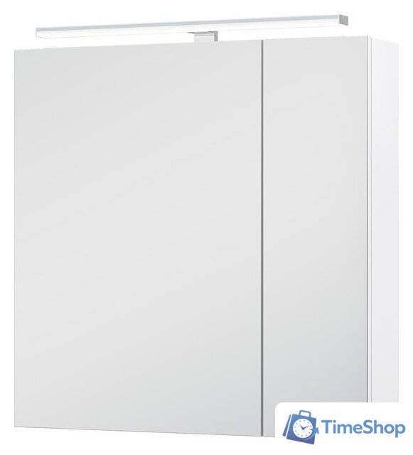  Vigo Шкаф с зеркалом навесной Plaza 700 со светильником - Изображение №1 — Интернет-магазин Time-Shop