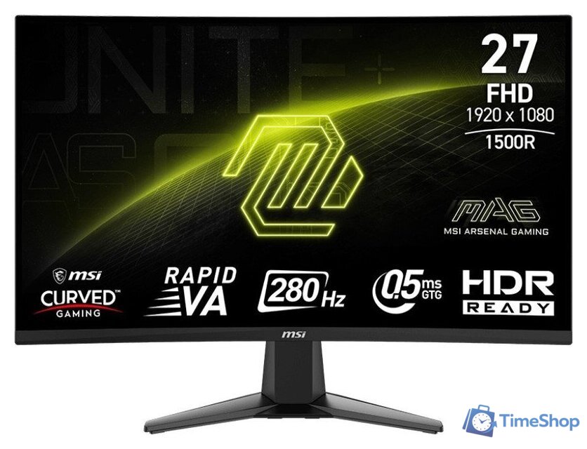 Игровой монитор MSI MAG 276CXF - Изображение №1 — Интернет-магазин Time-Shop