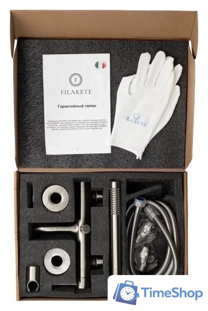 Смеситель Filarete Roun FL2120 (никель) - Изображение №7 — Интернет-магазин Time-Shop