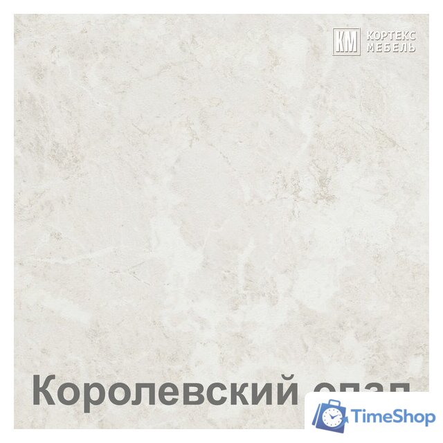 Шкаф напольный Кортекс-мебель Корнелия Лира НШ80р1ш (дуб сонома/королевский опал) - Изображение №2 — Интернет-магазин Time-Shop