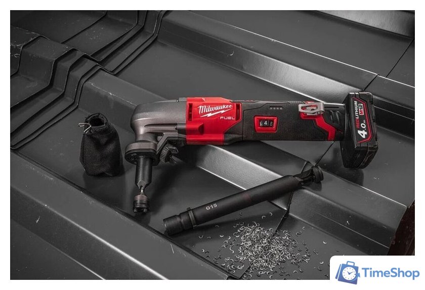 Высечные электрические ножницы Milwaukee M12 FNB16-402X 4933479619 (с 2-мя АКБ, кейс) - Изображение №7 — Интернет-магазин Time-Shop
