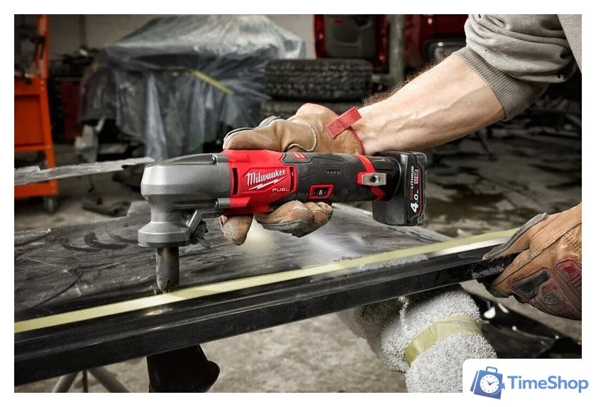 Высечные электрические ножницы Milwaukee M12 FNB16-402X 4933479619 (с 2-мя АКБ, кейс) - Изображение №14 — Интернет-магазин Time-Shop