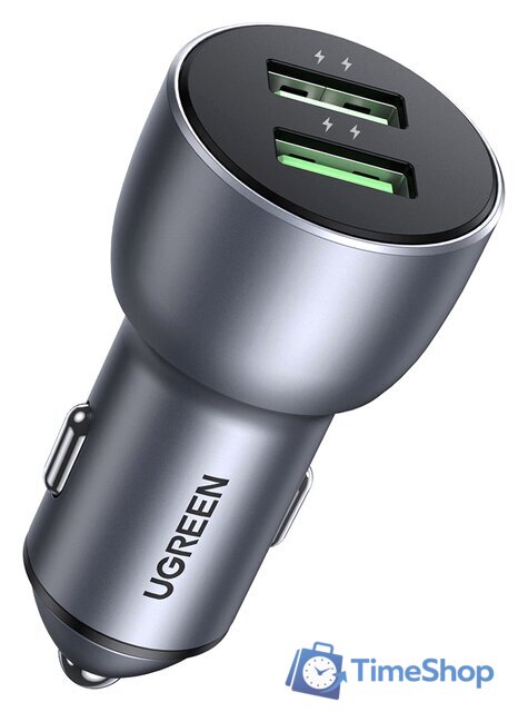 Автомобильное зарядное Ugreen CD213 10144 - Изображение №1 — Интернет-магазин Time-Shop