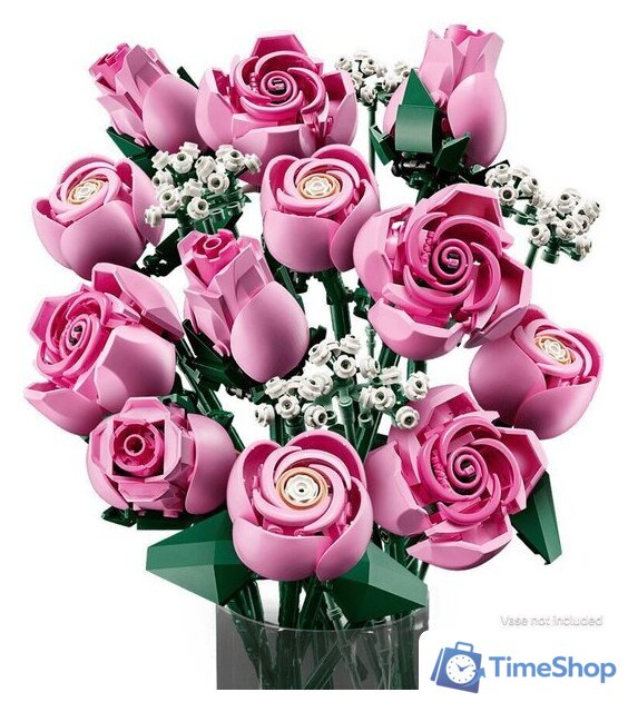 Конструктор LEGO The Botanical Collection 10374 Букет розовых роз - Изображение №3 — Интернет-магазин Time-Shop