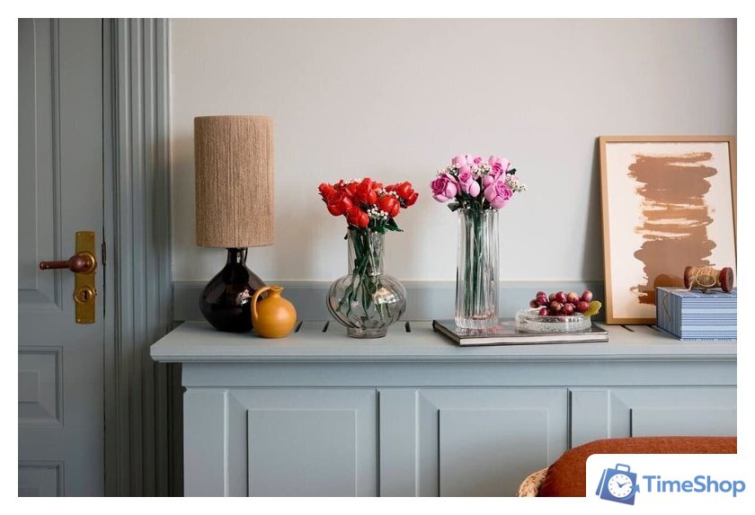 Конструктор LEGO The Botanical Collection 10374 Букет розовых роз - Изображение №14 — Интернет-магазин Time-Shop