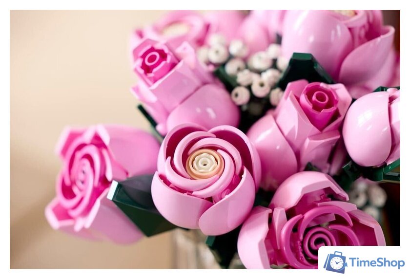 Конструктор LEGO The Botanical Collection 10374 Букет розовых роз - Изображение №10 — Интернет-магазин Time-Shop