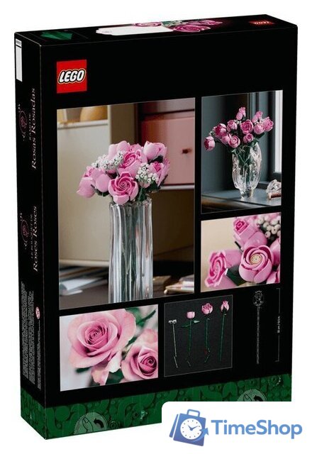 Конструктор LEGO The Botanical Collection 10374 Букет розовых роз - Изображение №15 — Интернет-магазин Time-Shop