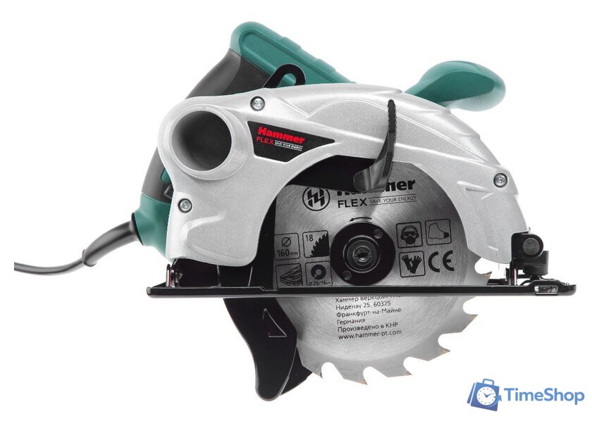 Дисковая (циркулярная) пила Hammer CRP1300D - Изображение №2 — Интернет-магазин Time-Shop