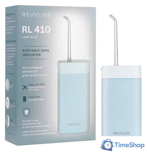 Ирригатор  Revyline RL 410 (голубой) - Изображение №1 — Интернет-магазин Time-Shop