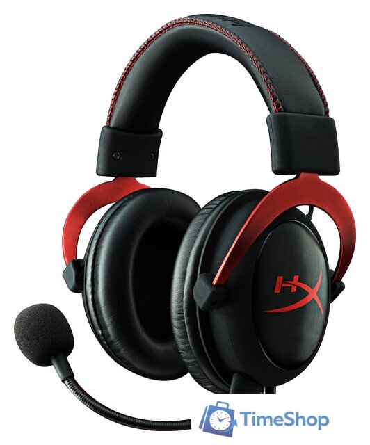 Наушники HyperX Cloud II (красный) - Изображение №1 — Интернет-магазин Time-Shop
