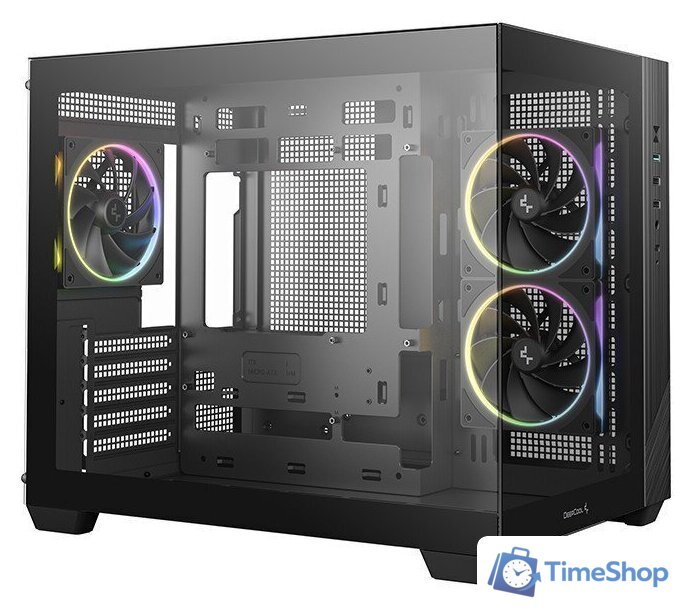 Корпус DeepCool CG330 3F R-CG330-BKNGM3-G - Изображение №2 — Интернет-магазин Time-Shop