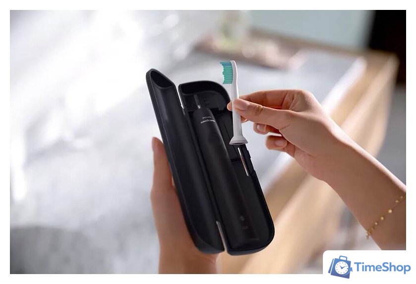 Комплект зубных щеток Philips Sonicare 3100 series HX3675/15 - Изображение №4 — Интернет-магазин Time-Shop