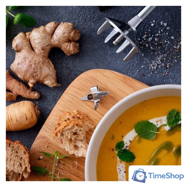 Погружной блендер Bamix Cordless PRO (белый) - Изображение №9 — Интернет-магазин Time-Shop