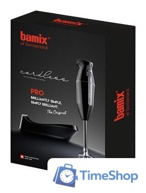 Погружной блендер Bamix Cordless PRO (белый) - Изображение №10 — Интернет-магазин Time-Shop