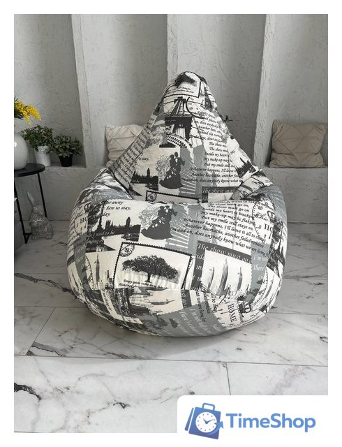 Кресло-мешок Flagman Груша Мега Г3.7-03 (queen) - Изображение №9 — Интернет-магазин Time-Shop