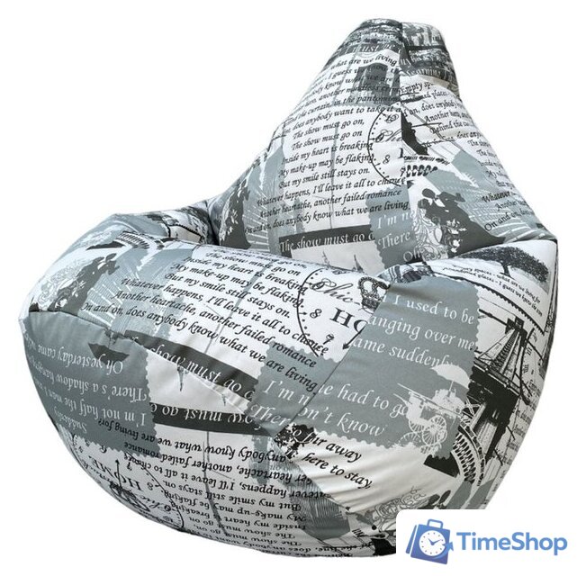 Кресло-мешок Flagman Груша Мега Г3.7-03 (queen) - Изображение №1 — Интернет-магазин Time-Shop