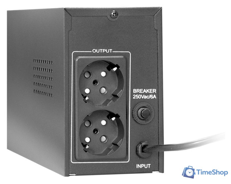 Источник бесперебойного питания ExeGate BNB-600.LED.AVR.EURO EP244543RUS - Изображение №2 — Интернет-магазин Time-Shop