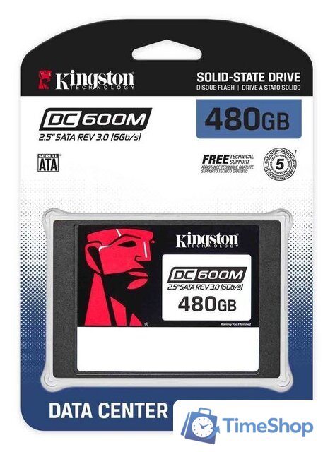 SSD Kingston DC600M 480GB SEDC600M/480G - Изображение №3 — Интернет-магазин Time-Shop
