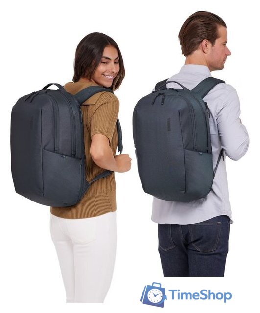 Городской рюкзак Thule Subterra 2 27L TSLB417DSL (dark slate) - Изображение №4 — Интернет-магазин Time-Shop