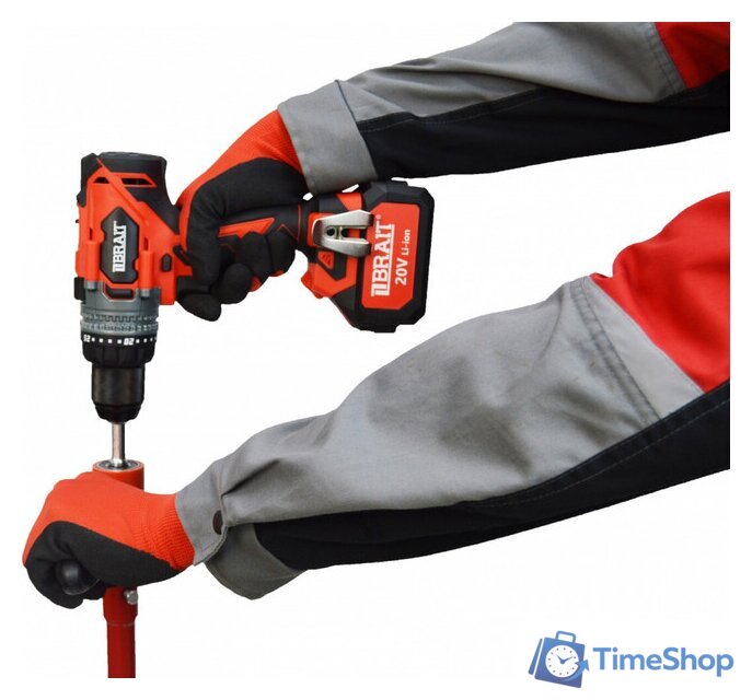 Дрель-шуруповерт Brait BCDI20-4PUMBL PRO (с 1-м АКБ, кейс) - Изображение №11 — Интернет-магазин Time-Shop