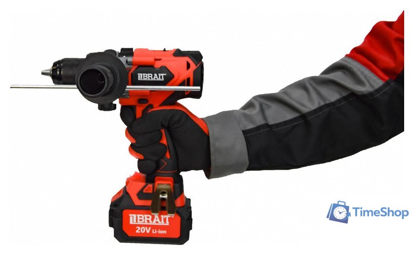 Дрель-шуруповерт Brait BCDI20-4PUMBL PRO (с 1-м АКБ, кейс) - Изображение №8 — Интернет-магазин Time-Shop
