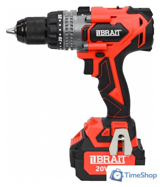 Дрель-шуруповерт Brait BCDI20-4PUMBL PRO (с 1-м АКБ, кейс) - Изображение №5 — Интернет-магазин Time-Shop