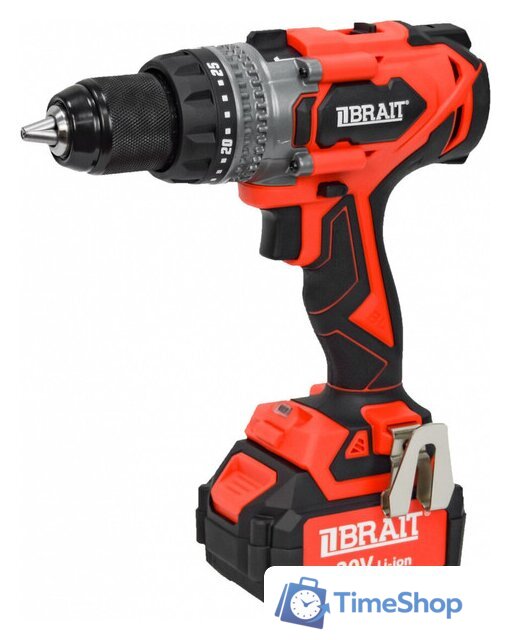 Дрель-шуруповерт Brait BCDI20-4PUMBL PRO (с 1-м АКБ, кейс) - Изображение №3 — Интернет-магазин Time-Shop