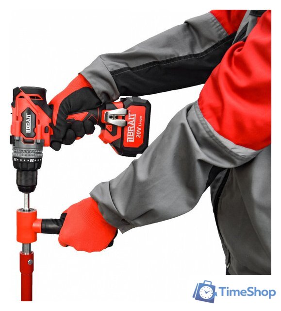 Дрель-шуруповерт Brait BCDI20-4PUMBL PRO (с 1-м АКБ, кейс) - Изображение №10 — Интернет-магазин Time-Shop