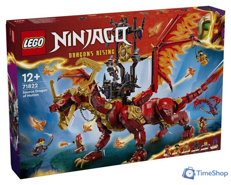 Конструктор LEGO Ninjago 71822 Исходный дракон движения - Изображение №1 — Интернет-магазин Time-Shop
