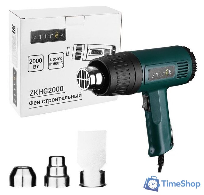 Промышленный фен Zitrek ZKHG2000 085-1045 - Изображение №1 — Интернет-магазин Time-Shop