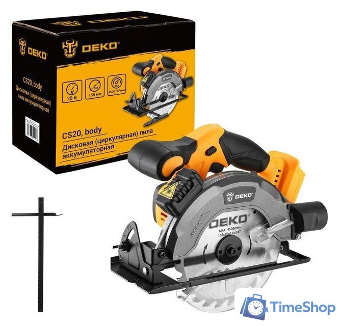 Дисковая (циркулярная) пила Deko CS20 084-1154 (без АКБ) - Изображение №1 — Интернет-магазин Time-Shop