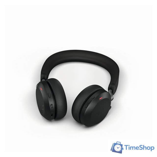 Офисная гарнитура Jabra Evolve2 75 UC Stereo USB-A (черный) - Изображение №5 — Интернет-магазин Time-Shop