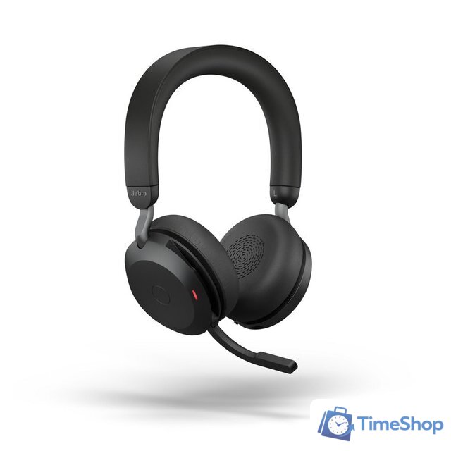 Офисная гарнитура Jabra Evolve2 75 UC Stereo USB-A (черный) - Изображение №3 — Интернет-магазин Time-Shop