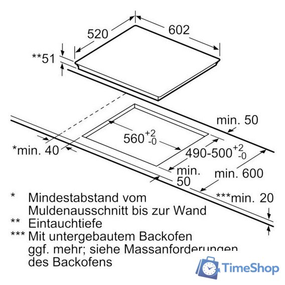 Варочная панель Siemens EX675LEC1E - Изображение №5 — Интернет-магазин Time-Shop