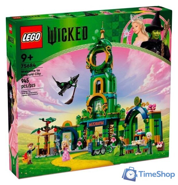 Конструктор LEGO Wicked 75684 Добро пожаловать в Изумрудный город - Изображение №1 — Интернет-магазин Time-Shop