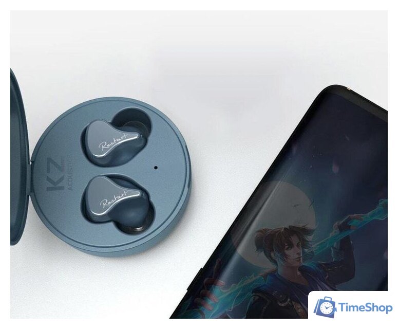 Наушники KZ Acoustics SKS (синий) - Изображение №6 — Интернет-магазин Time-Shop