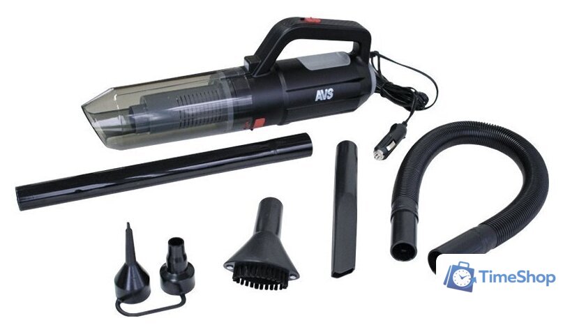 Автомобильный пылесос AVS PA-1007 - Изображение №7 — Интернет-магазин Time-Shop