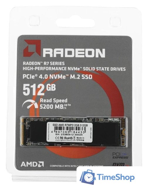 SSD AMD Radeon R7 512GB R7MP512G8 - Изображение №6 — Интернет-магазин Time-Shop