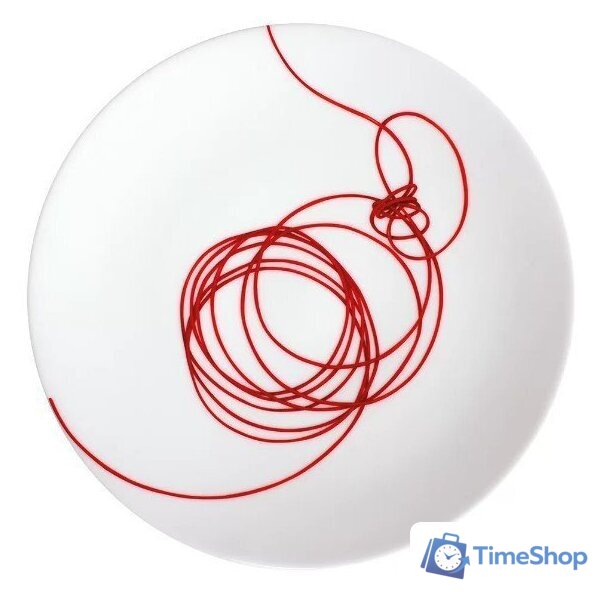 Тарелка обеденная Taitu Fil Rouge Nodi 5-41 - Изображение №1 — Интернет-магазин Time-Shop