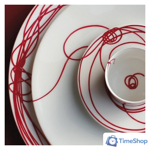 Тарелка обеденная Taitu Fil Rouge Nodi 5-41 - Изображение №2 — Интернет-магазин Time-Shop