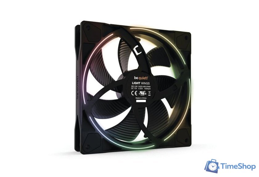 Вентилятор для корпуса be quiet! Light Wings 140mm PWM high-speed BL075 - Изображение №4 — Интернет-магазин Time-Shop